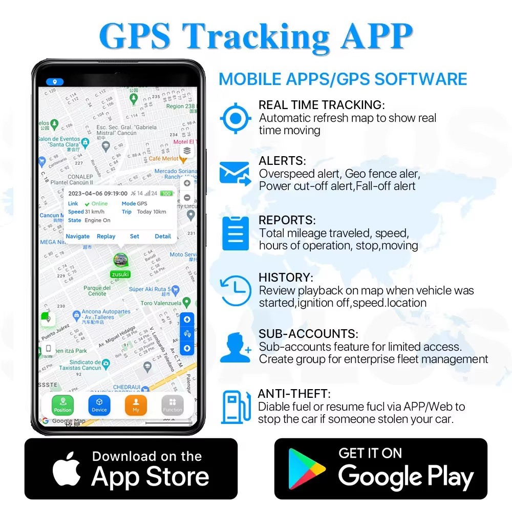 gps tracking app