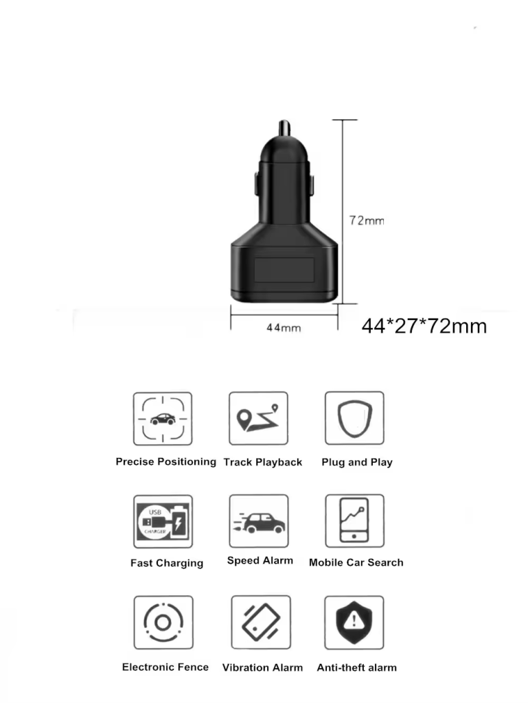 cigarette car gps tracking device vehicle tracker
