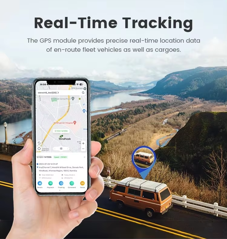 fuel sensor gps vehicle tracker
