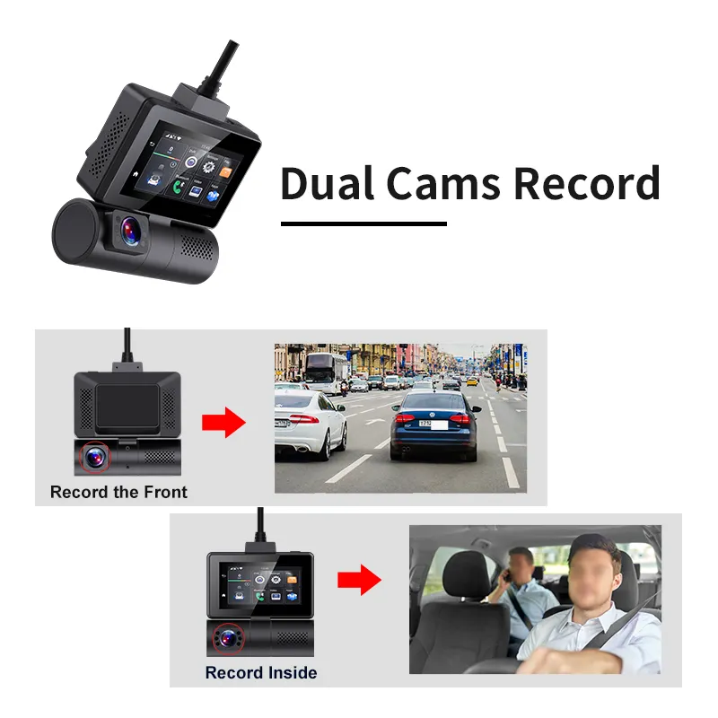 gps tracking wifi remote monitoring dash cam mobile dvr