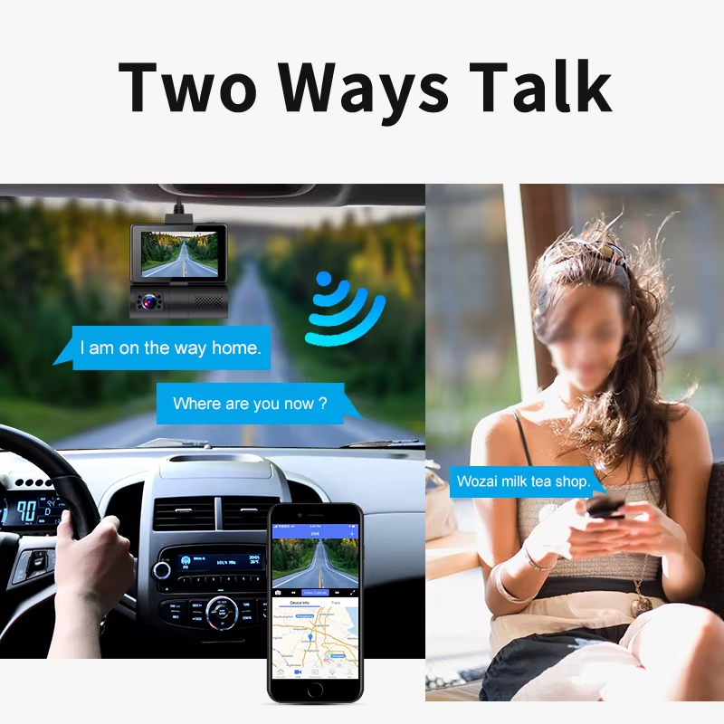 gps tracking wifi remote monitoring dash cam mobile dvr